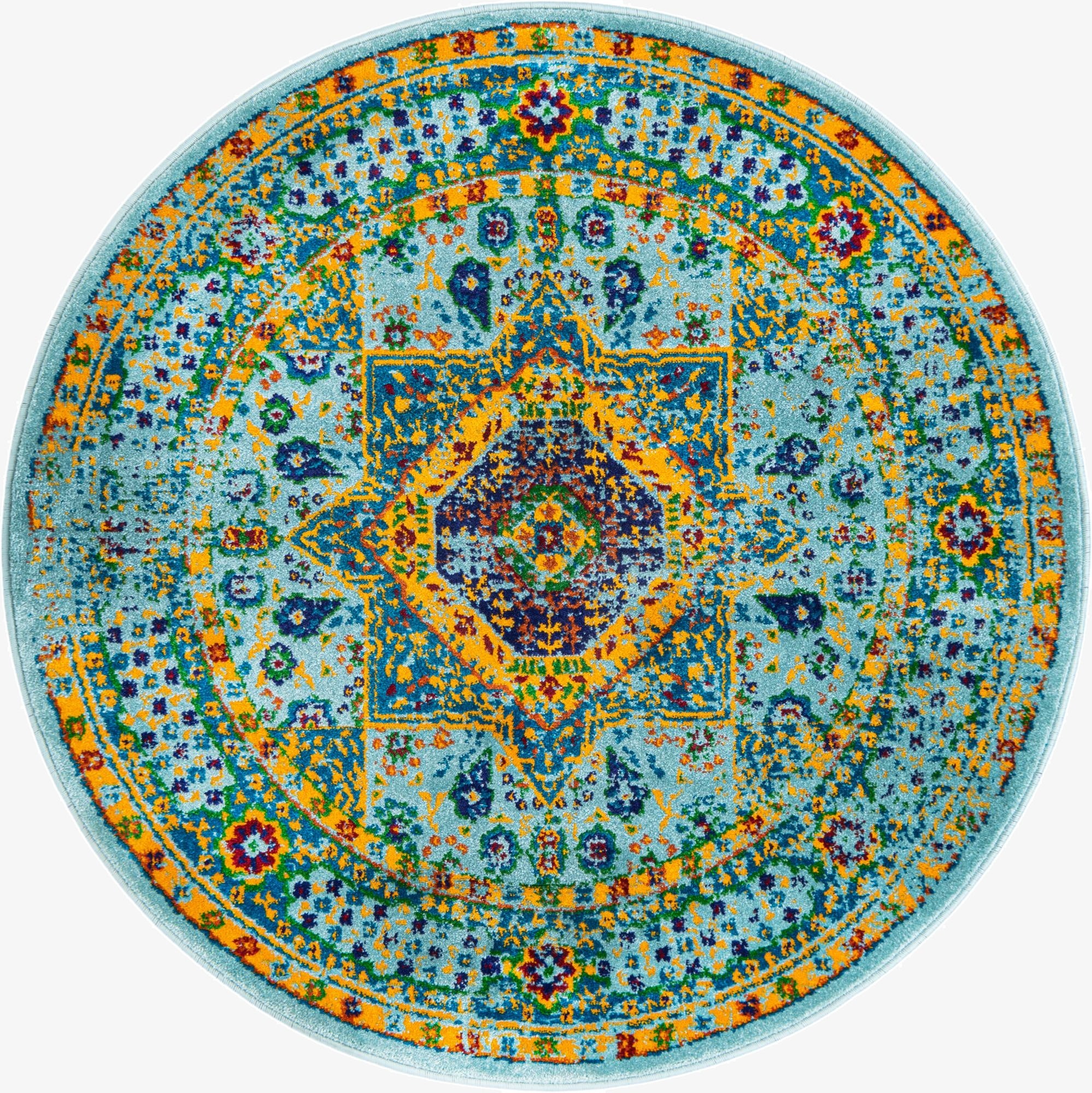  4' x 4' Calypso Round Rug