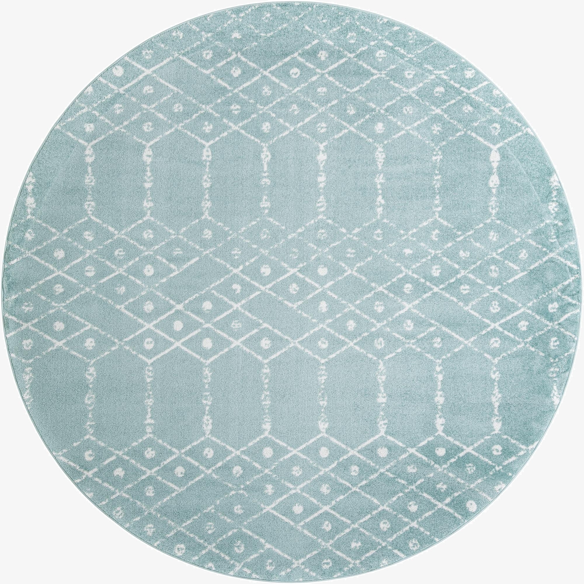  10' x 10' Paxon Trellis Round Rug