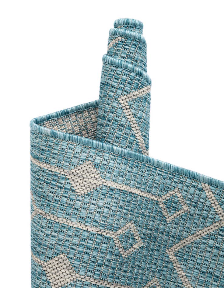 Detail image of  2' x 8'  Washable Lattice Indoor / Outdoor Runner Rug
