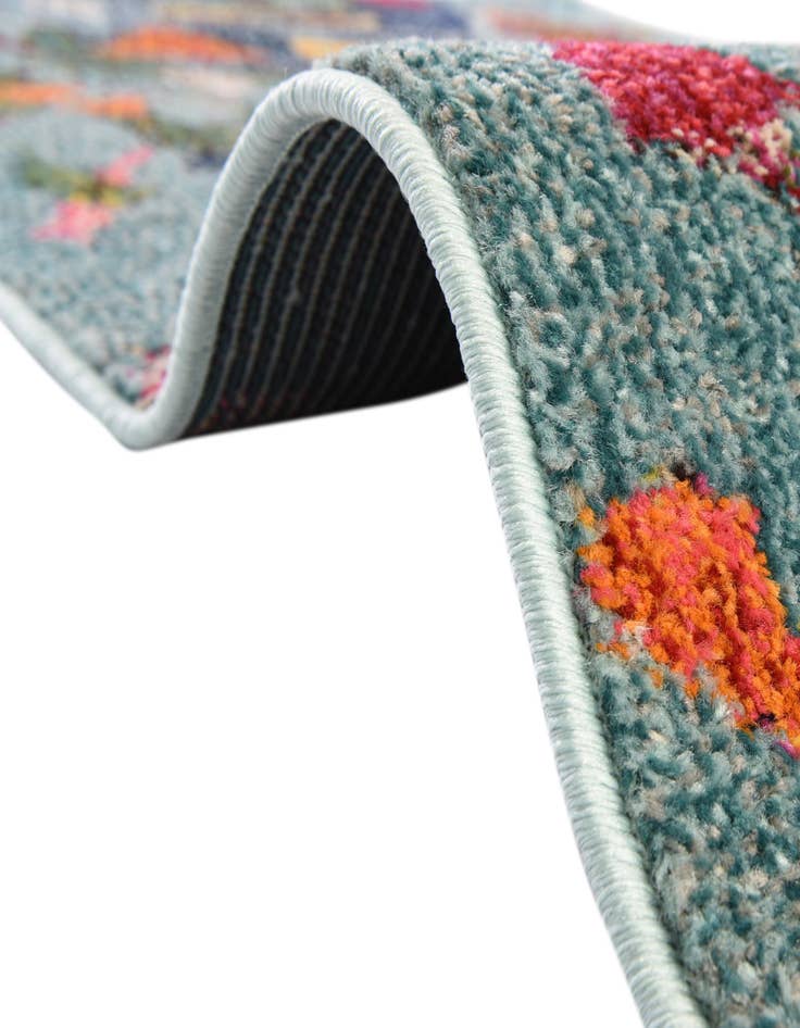 Detail image of  2' x 6'  Washable Vivid Runner Rug