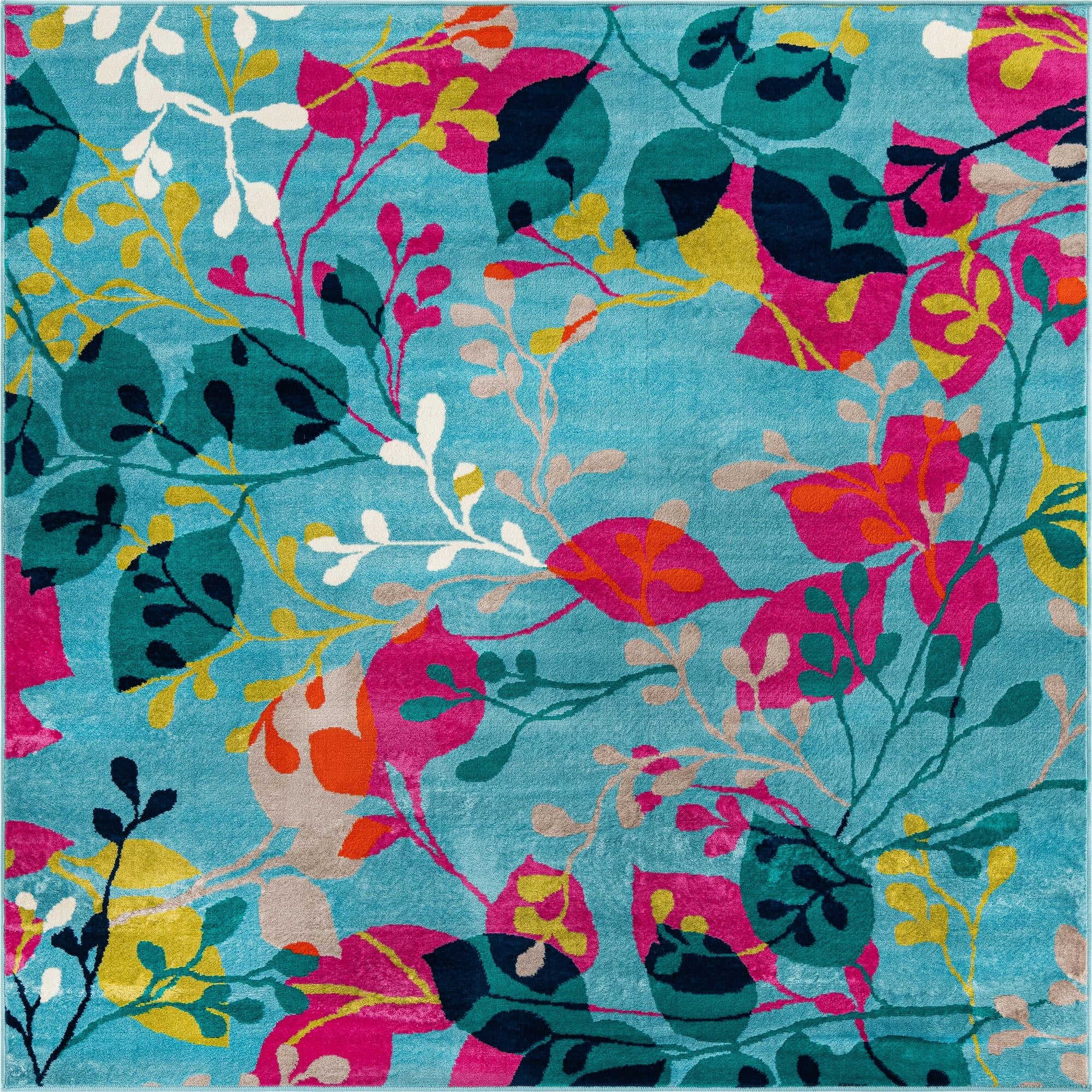  7' 10 x 7' 10 Azalea Square Rug