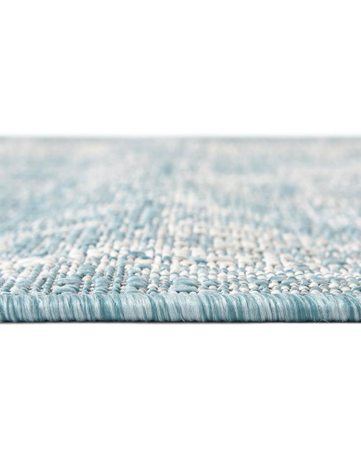 Detail image of  10' x 10'  Washable Traditional Indoor / Outdoor Square Rug
