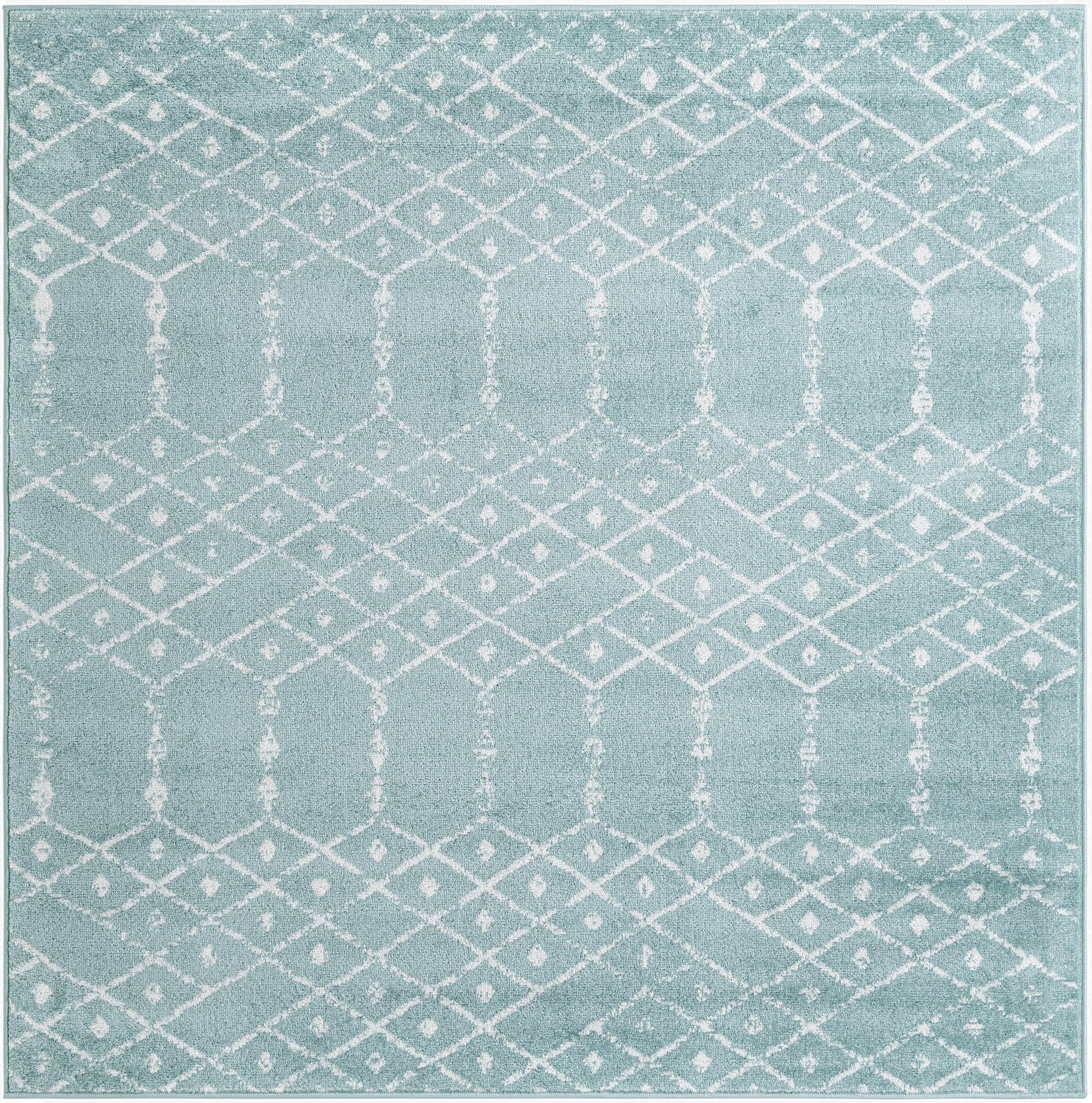  6' 1 x 6' 1 Paxon Trellis Square Rug