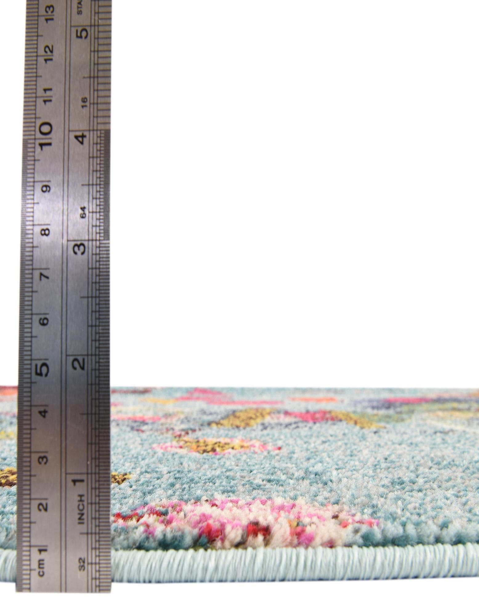 Aqua 7' 10 x 7' 10 Dillon Vivid Square Rug | Rugs.com