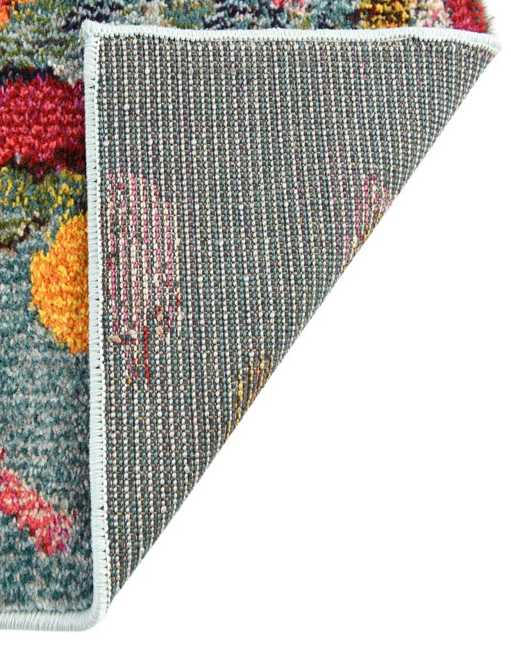 Detail image of  9' 10 x 9' 10  Washable Vivid Square Rug