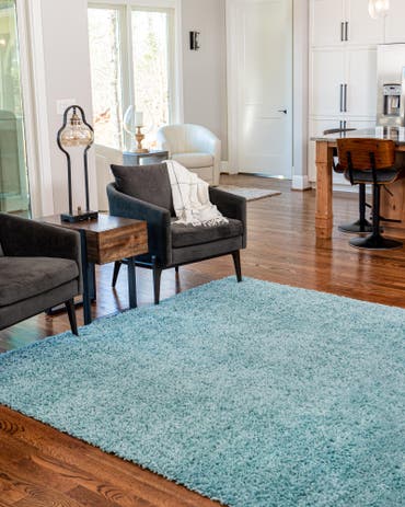  3' x 3' Zermatt Shag Square Rug