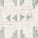 Rug Aquamarine and White Swatch link