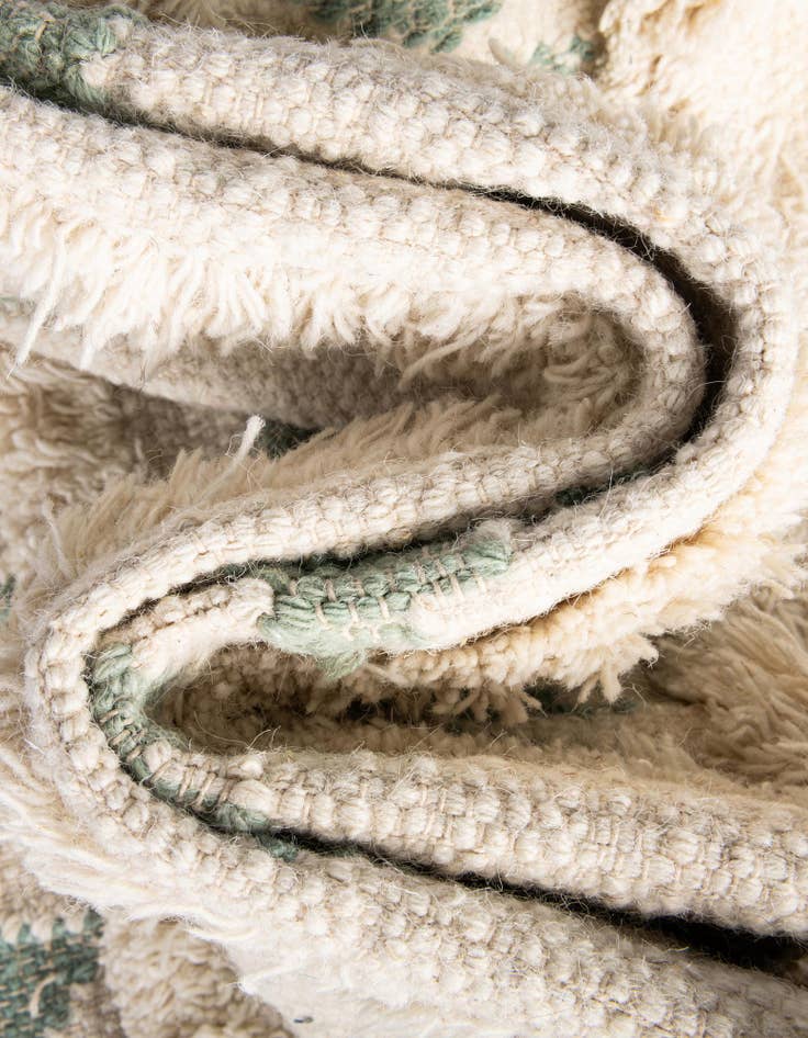 Detail image of  10' x 10'  Hand Woven Arizona Wool Square Rug