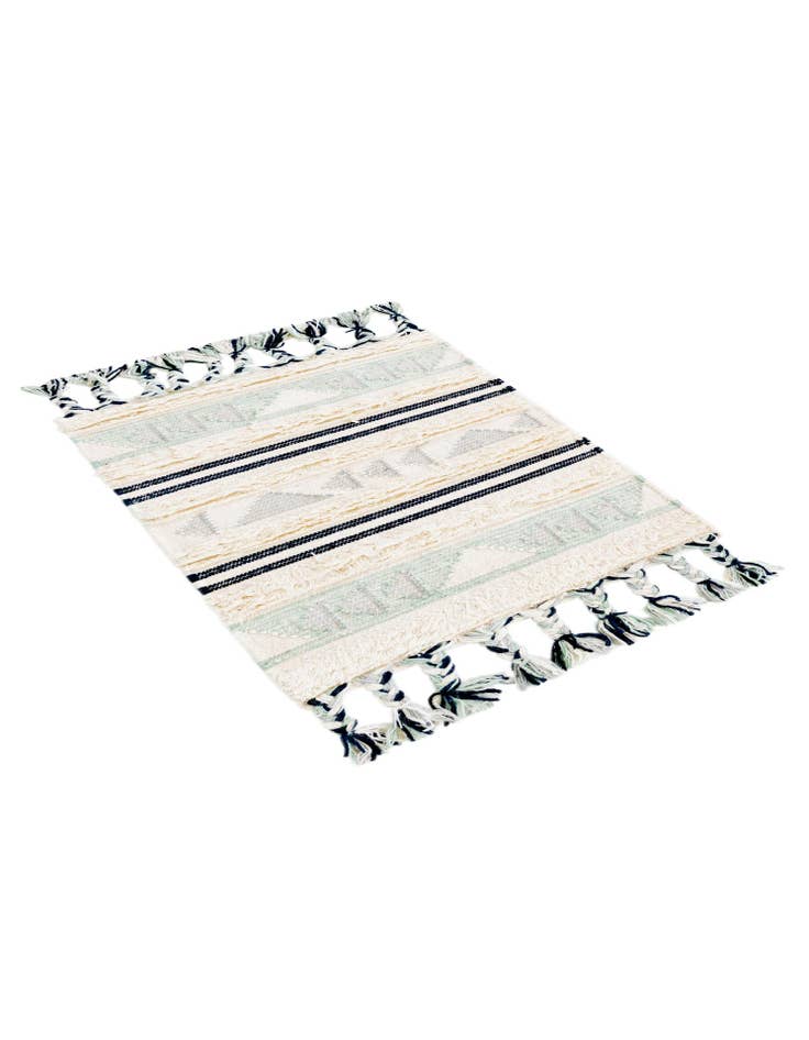 Detail image of  2' x 3' 1  Hand Woven Arizona Wool Rug