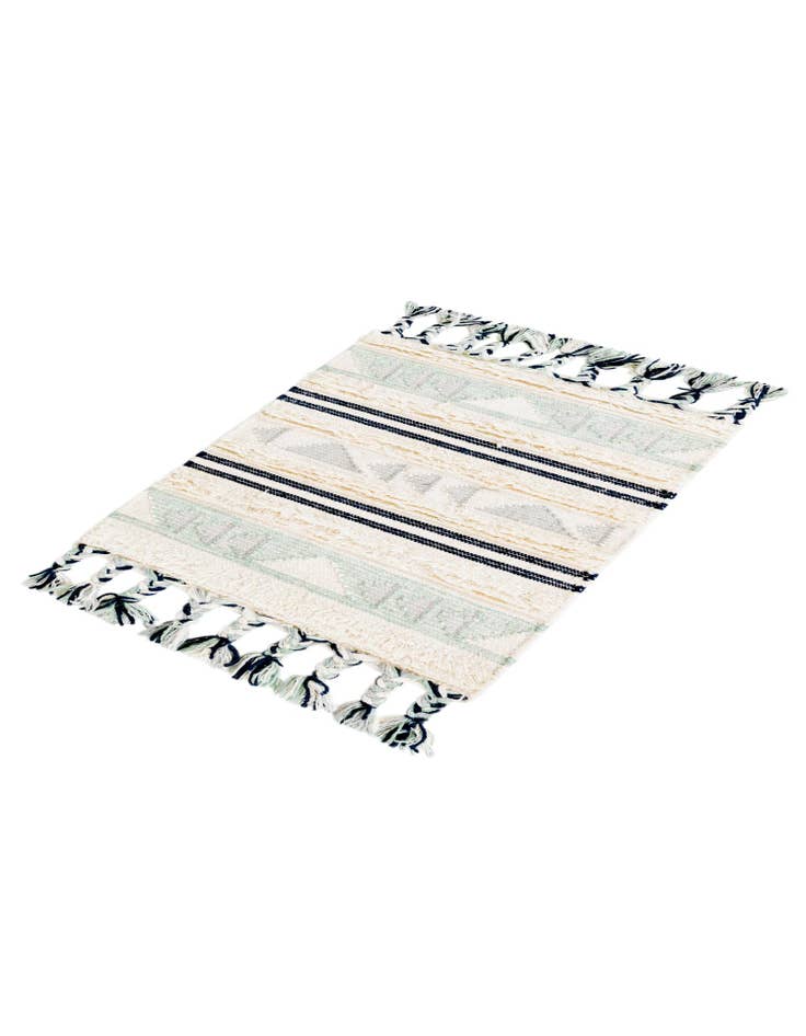 Detail image of  2' x 3' 1  Hand Woven Arizona Wool Rug