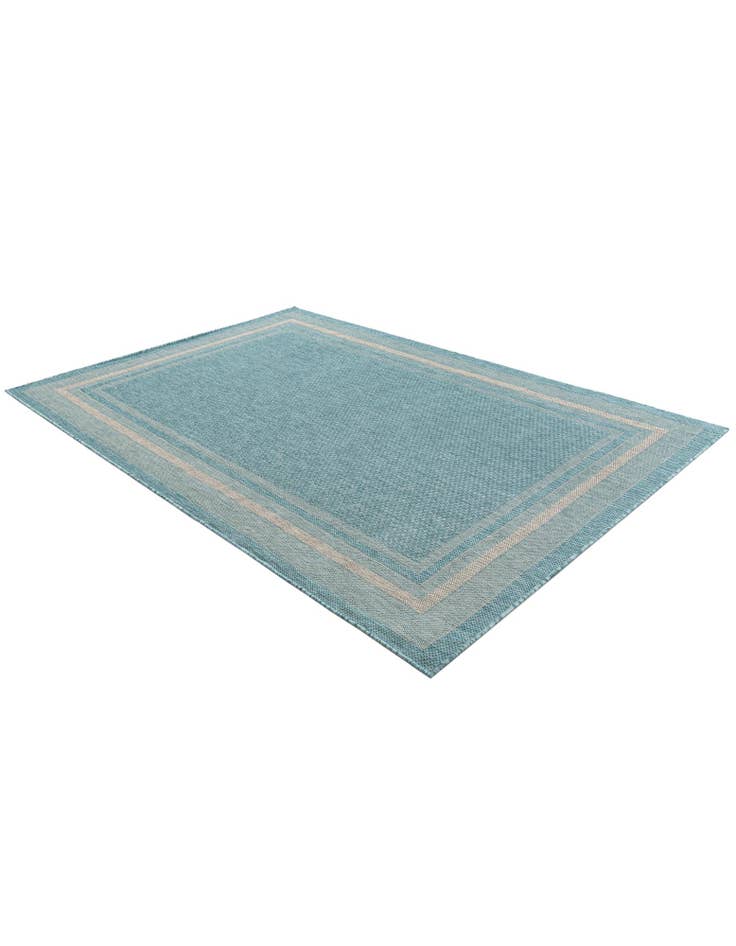 Detail image of  6' x 9'  Washable Border Indoor / Outdoor Rug