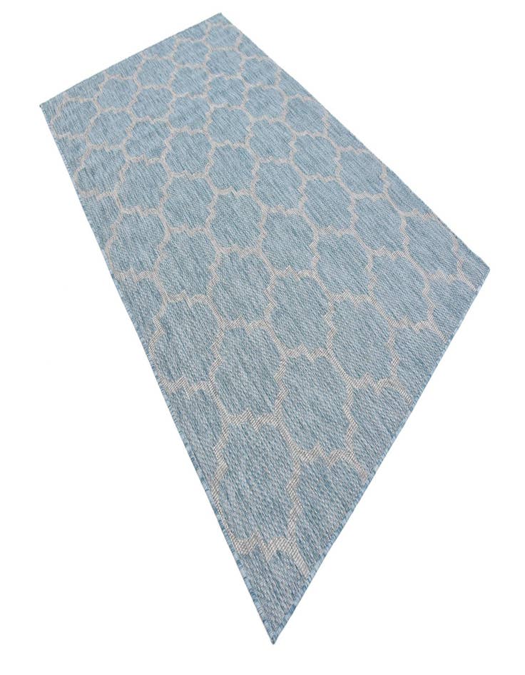 Detail image of  5' 3 x 8'  Washable Lattice Indoor / Outdoor Rug
