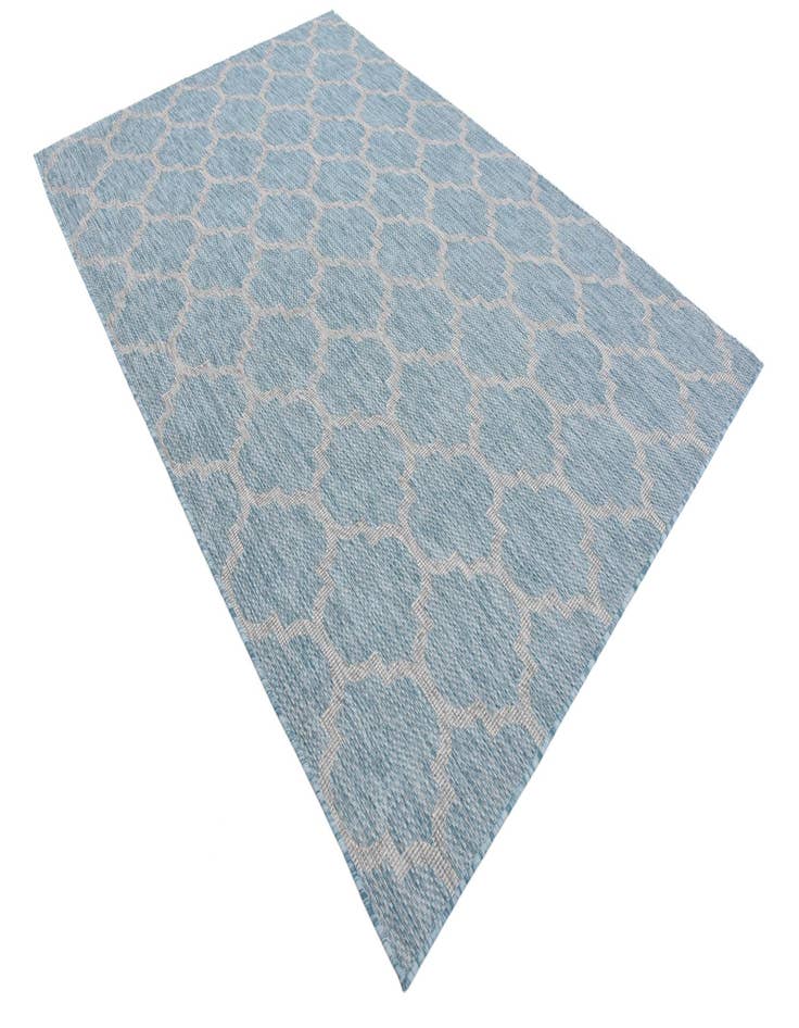 Detail image of  6' x 9'  Washable Lattice Indoor / Outdoor Rug