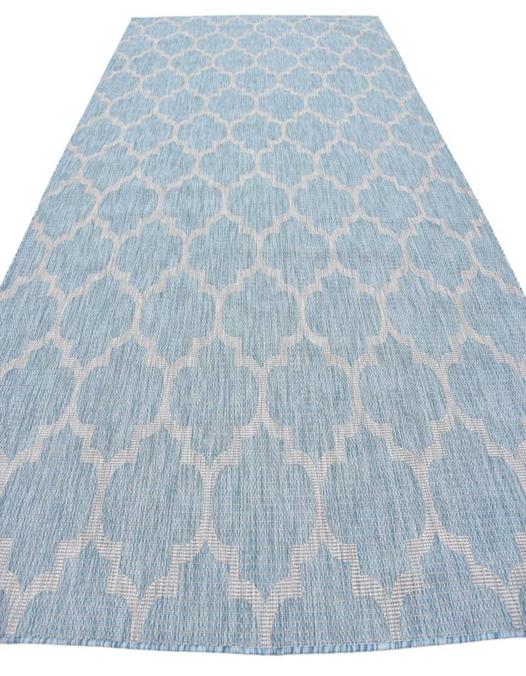 Detail image of  9' x 12'  Washable Lattice Indoor / Outdoor Rug