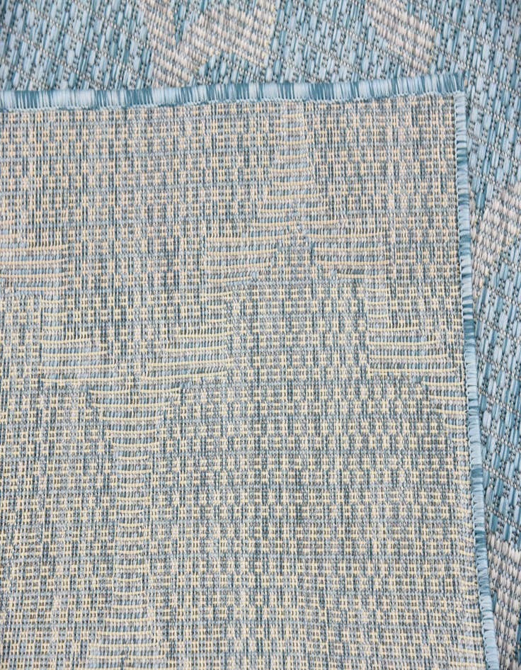 Detail image of  4' x 6'  Washable Lattice Indoor / Outdoor Rug