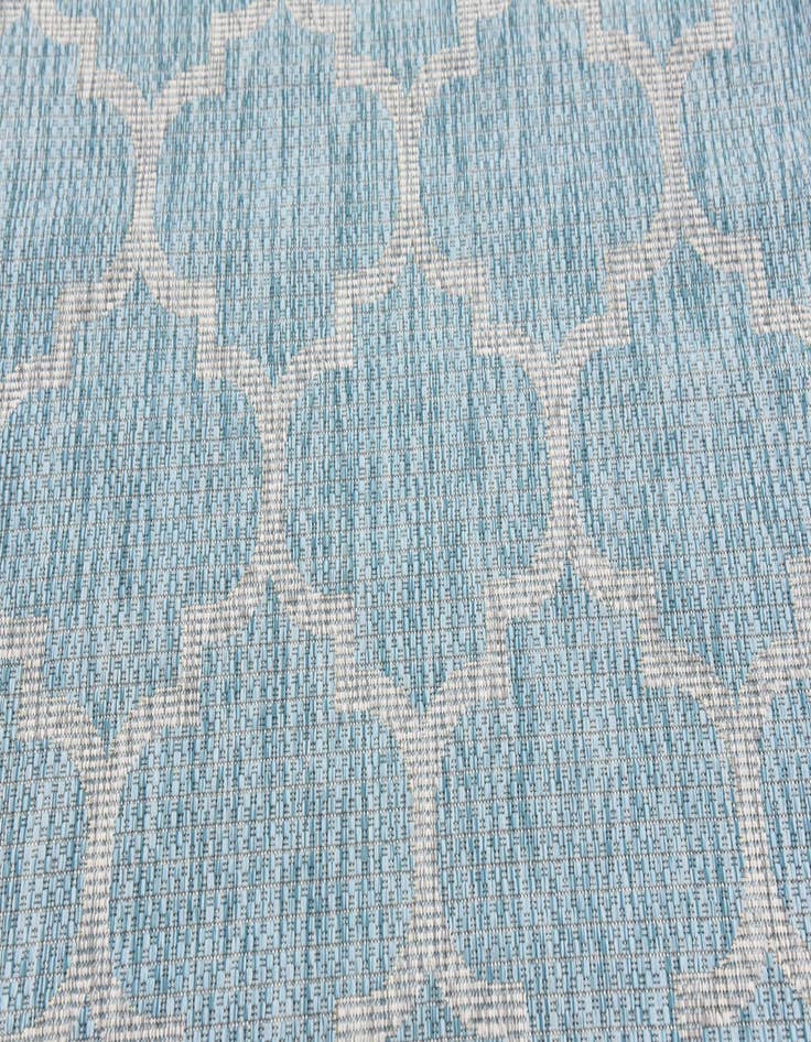 Detail image of  4' x 6'  Washable Lattice Indoor / Outdoor Rug