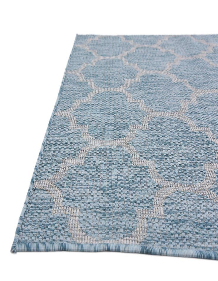 Detail image of  4' x 6'  Washable Lattice Indoor / Outdoor Rug