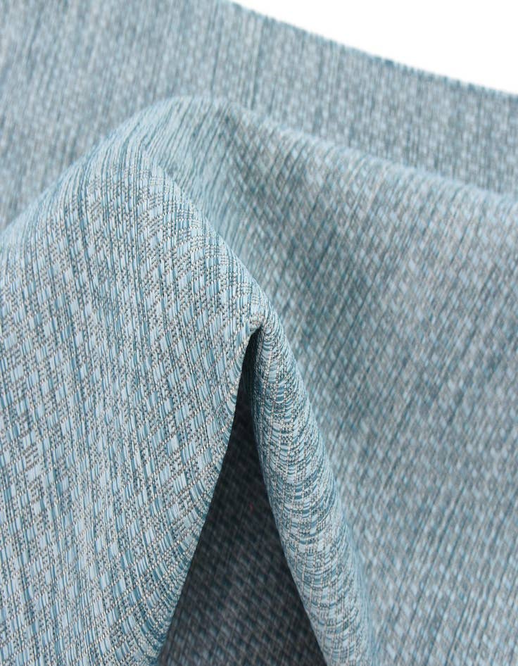 Detail image of  9' x 12'  Washable Solid Indoor / Outdoor Rug