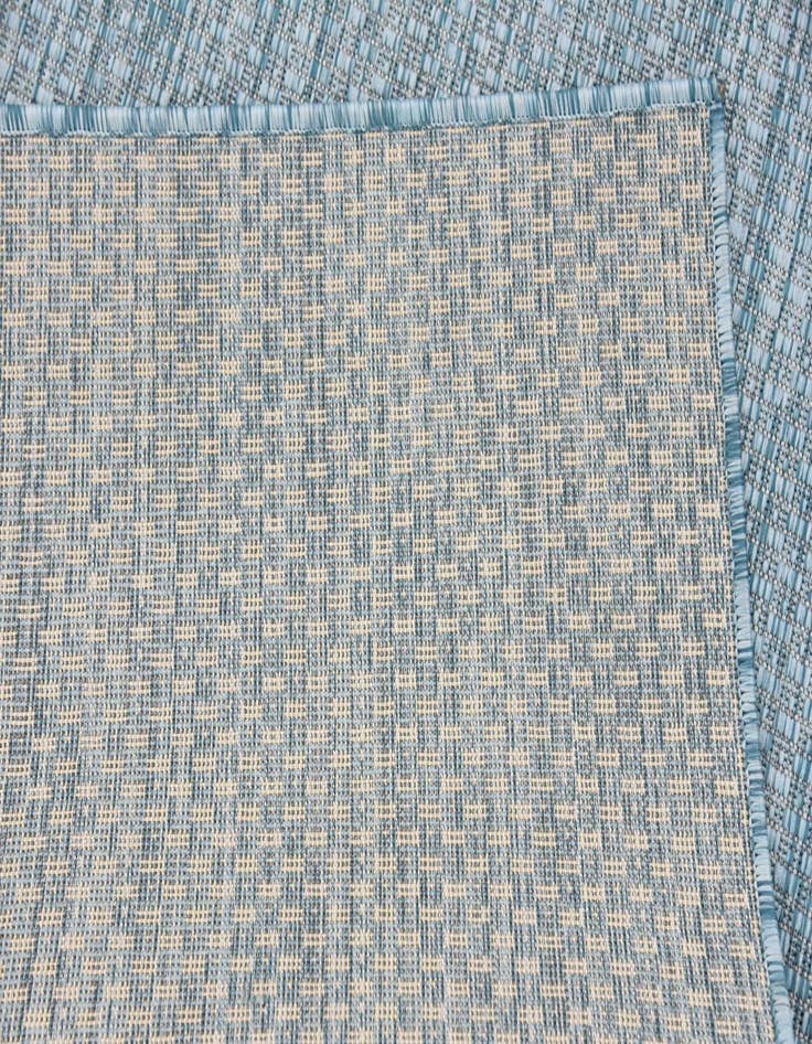 Detail image of  4' x 6'  Washable Solid Indoor / Outdoor Rug