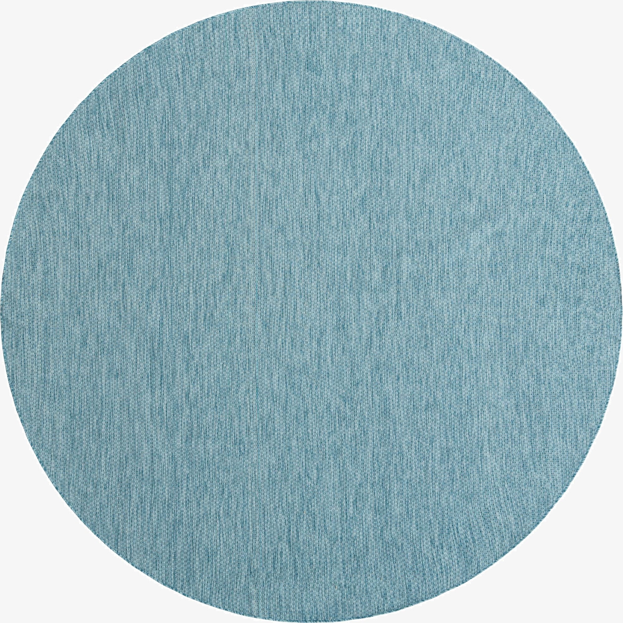 Primary image  13' x 13'  Washable Solid Indoor / Outdoor Round Rug