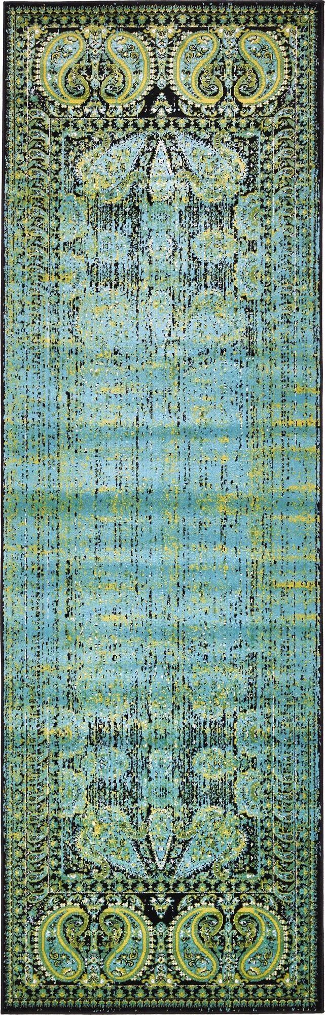  3' x 9' 10 Ankara Runner Rug