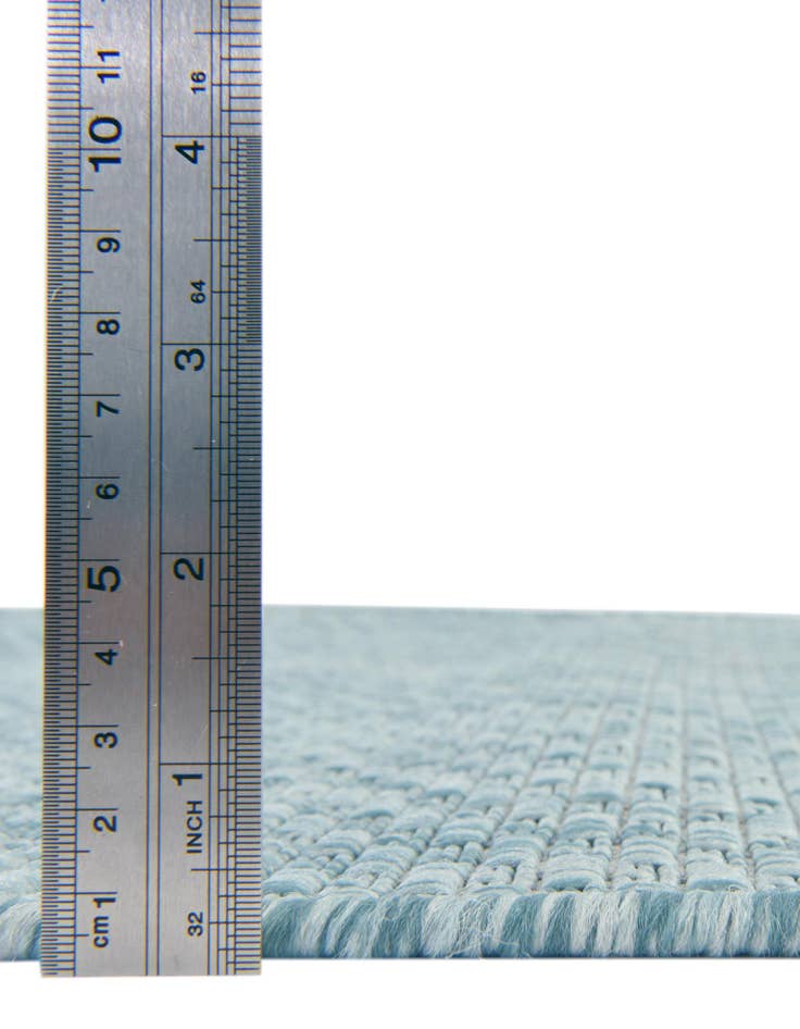 Detail image of  13' x 13'  Washable Solid Indoor / Outdoor Square Rug