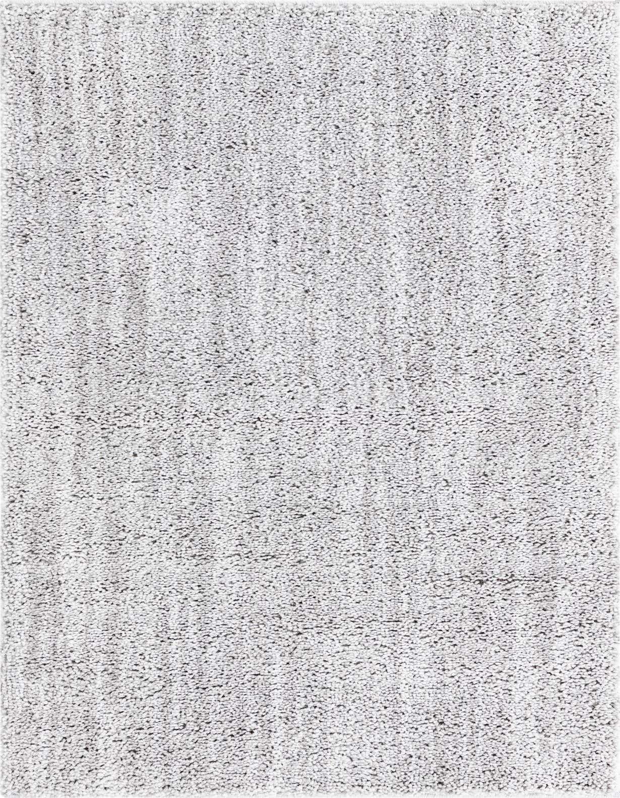 A 3x5 rectangular gray shag rug with a textured, modern solid pattern, suitable for indoor use.