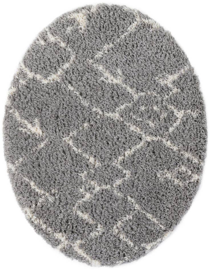 Detail image of  5' x 5' Infinity Shag Round Rug