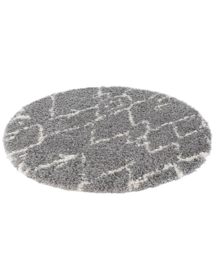 Detail image of  5' x 5' Infinity Shag Round Rug