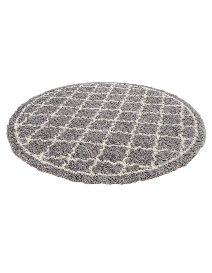 Detail image of  10' x 10' Infinity Shag Round Rug