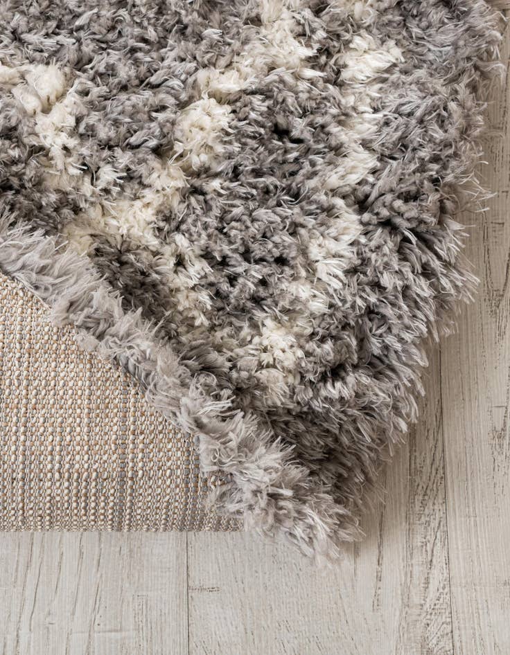 Detail image of  8' x 8' Infinity Shag Round Rug