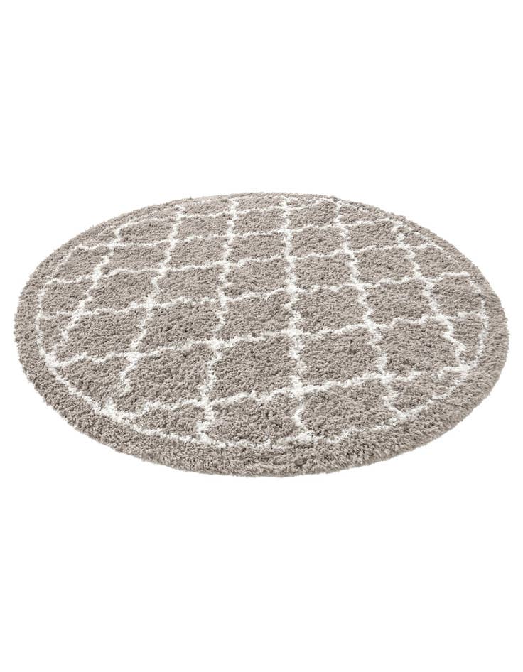 Detail image of  8' x 8' Infinity Shag Round Rug