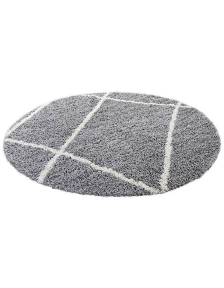 Detail image of  10' x 10' Infinity Shag Round Rug