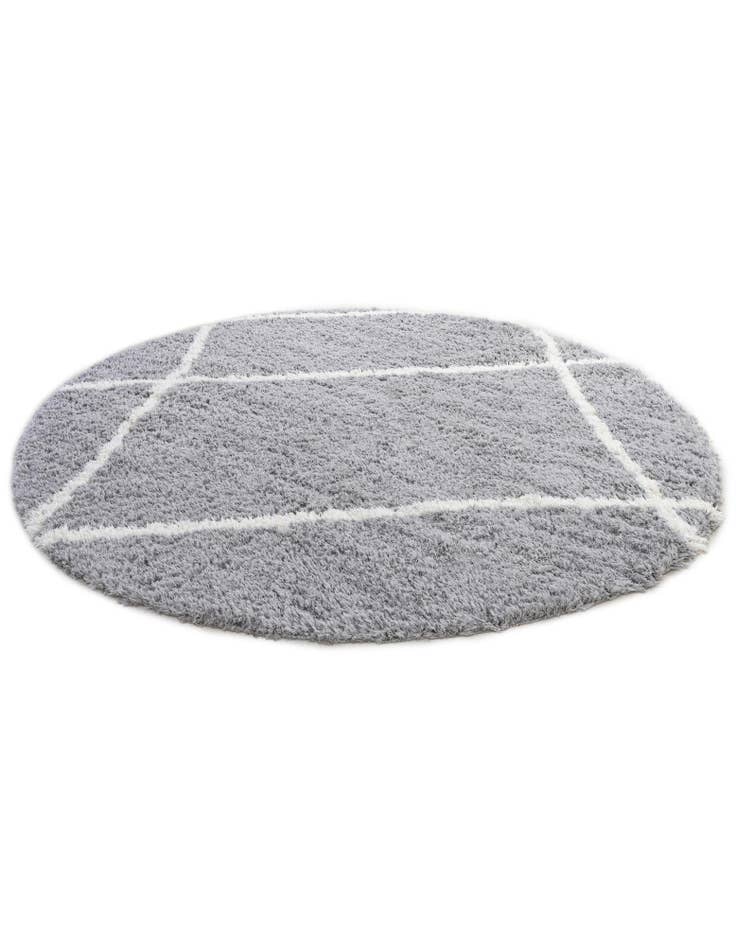 Detail image of  10' x 10' Infinity Shag Round Rug
