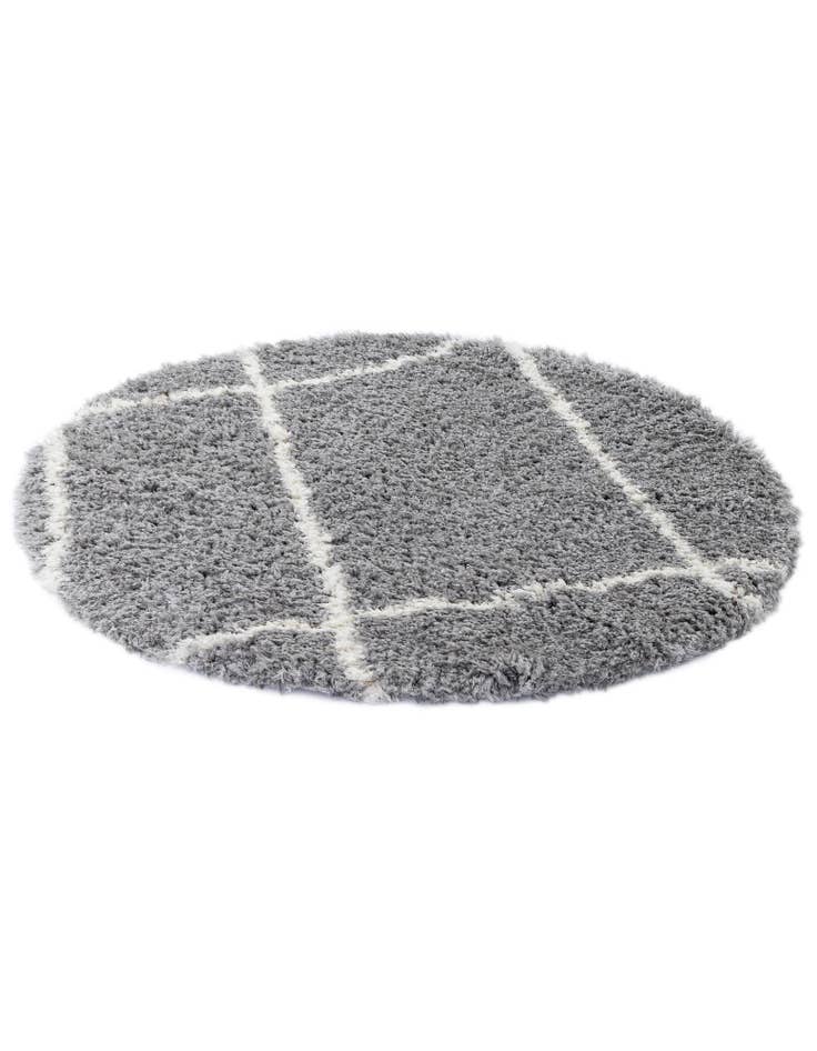 Detail image of  5' x 5' Infinity Shag Round Rug