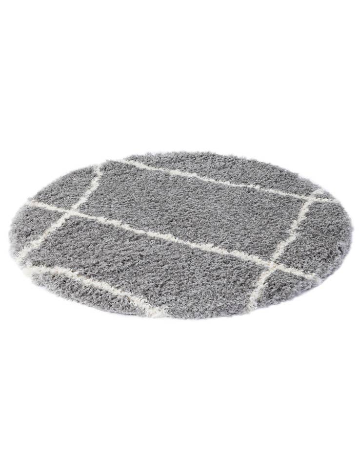 Detail image of  5' x 5' Infinity Shag Round Rug