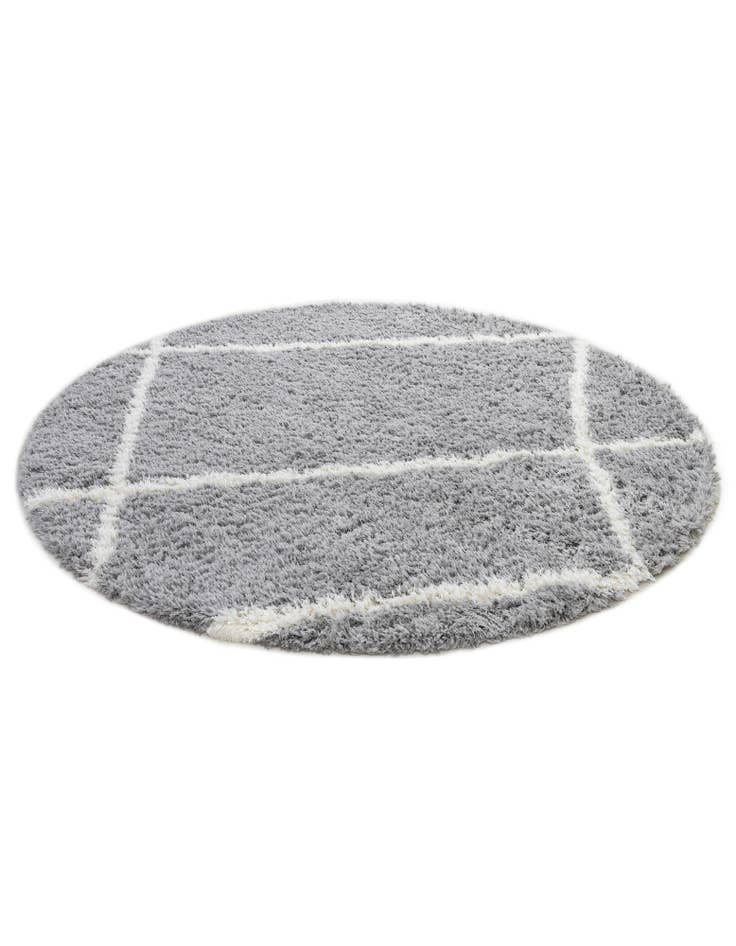 Detail image of  8' x 8' Infinity Shag Round Rug