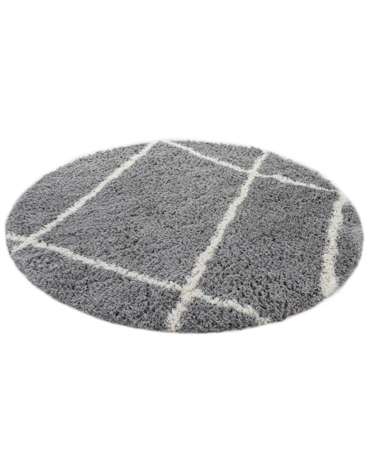 Detail image of  8' x 8' Infinity Shag Round Rug