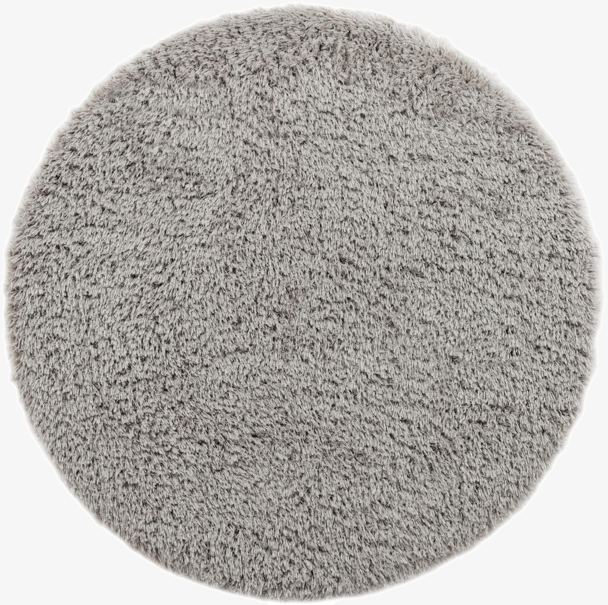  6' x 6' Infinity Shag Round Rug