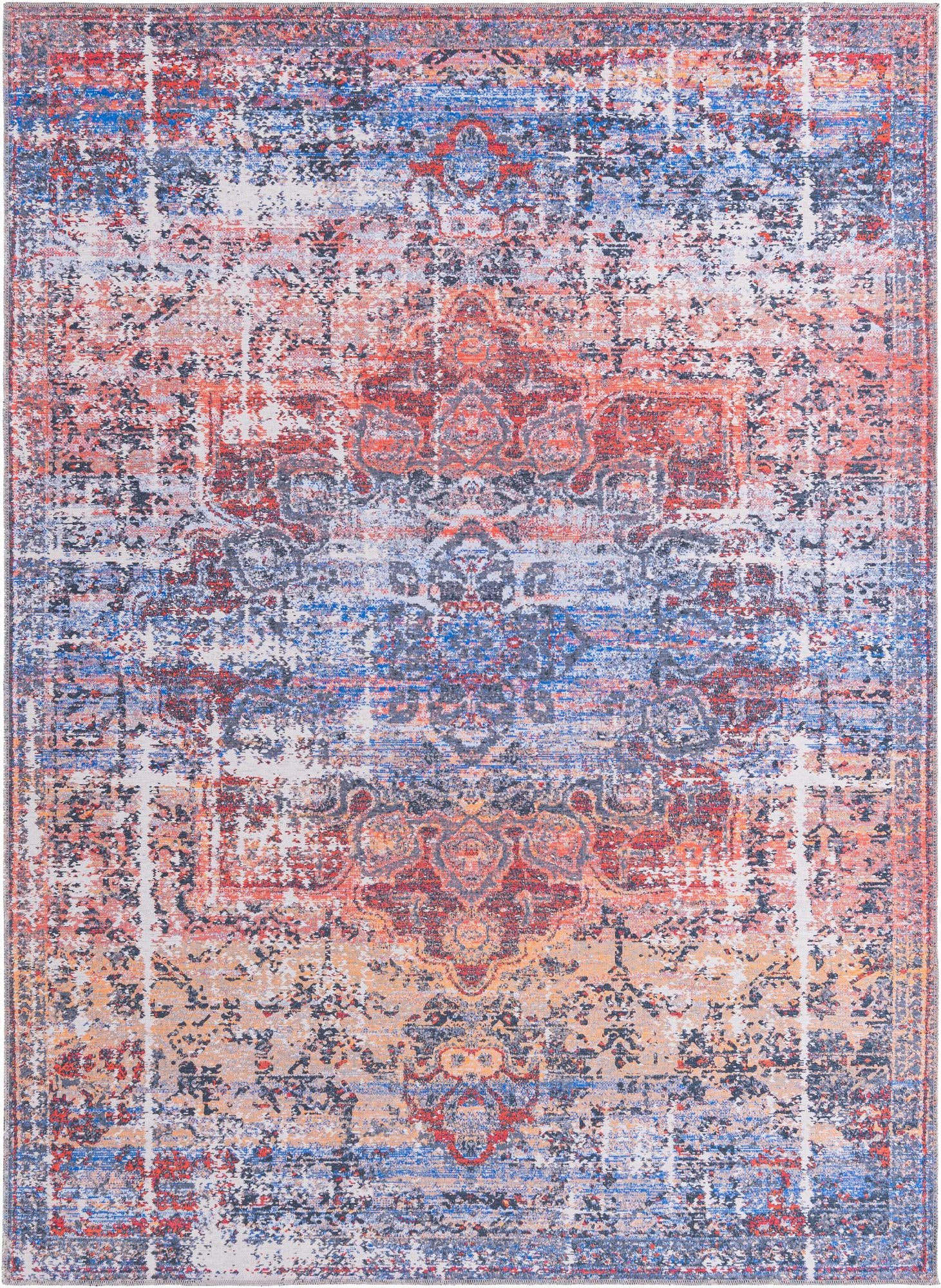  10' 6 x 14'  Washable Francesca Rug