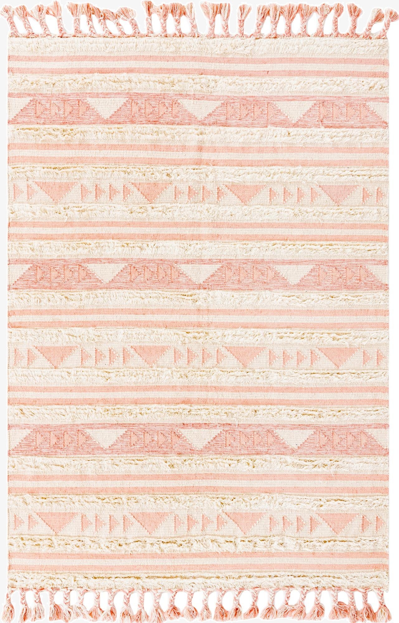  6' 1 x 9'  Hand Woven Arizona Wool Rug