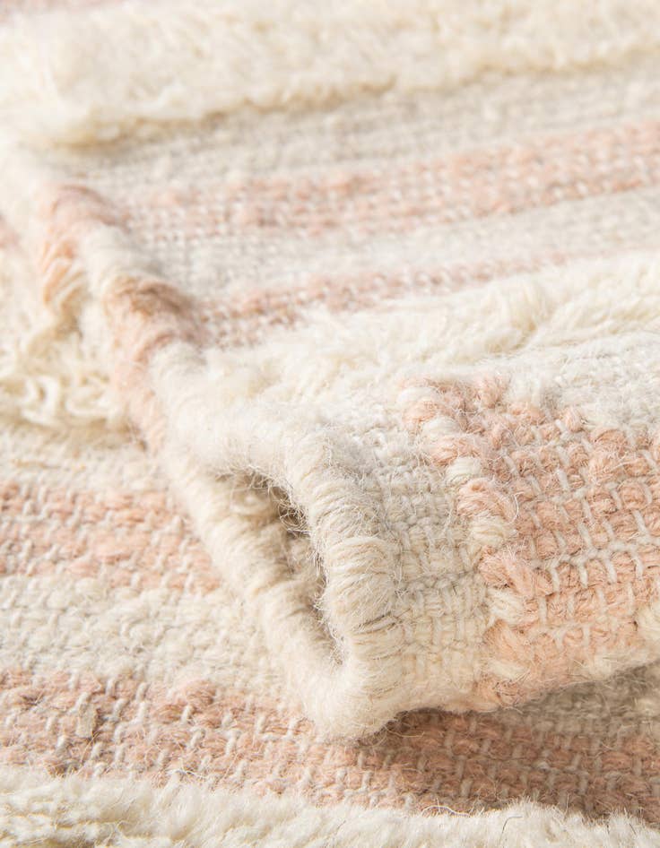 Detail image of  2' 2 x 8' 2  Hand Woven Arizona Wool Runner Rug