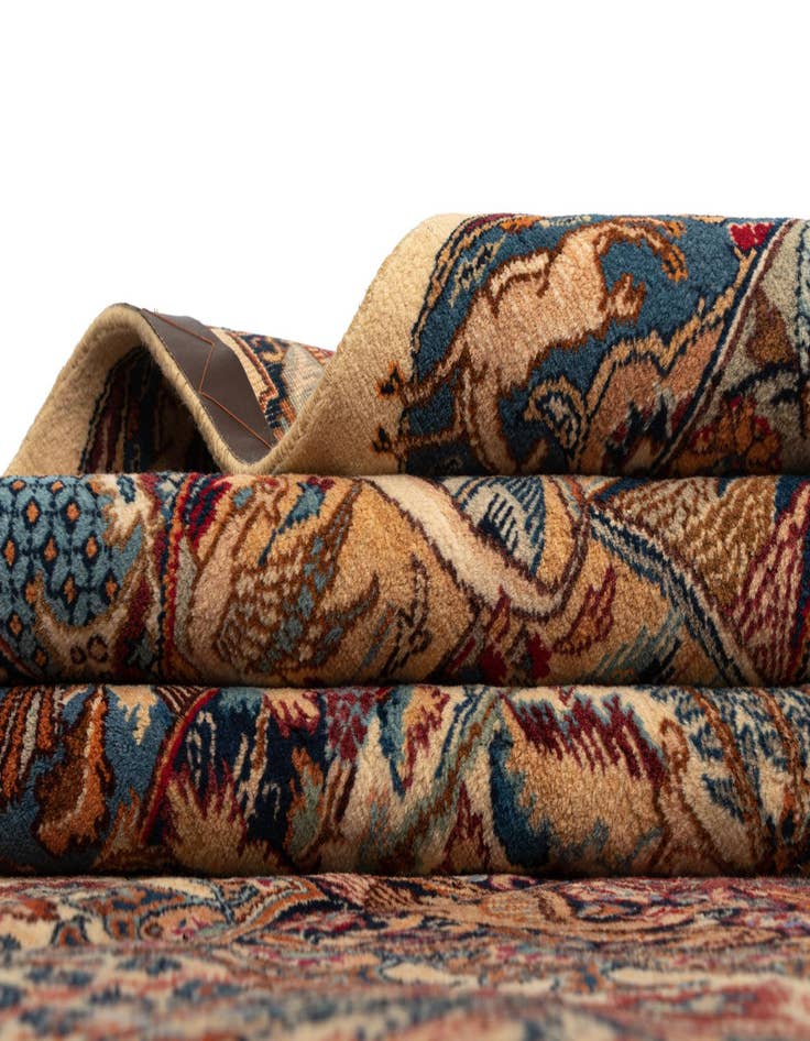 Detail image of  9' 9 x 12' 9 Kashmar Wool Rug