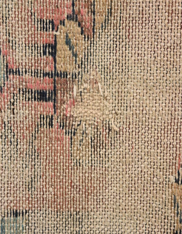 Detail image of  4' x 6' 3  Hand Knotted Ultra Vintage Persian Wool Rug