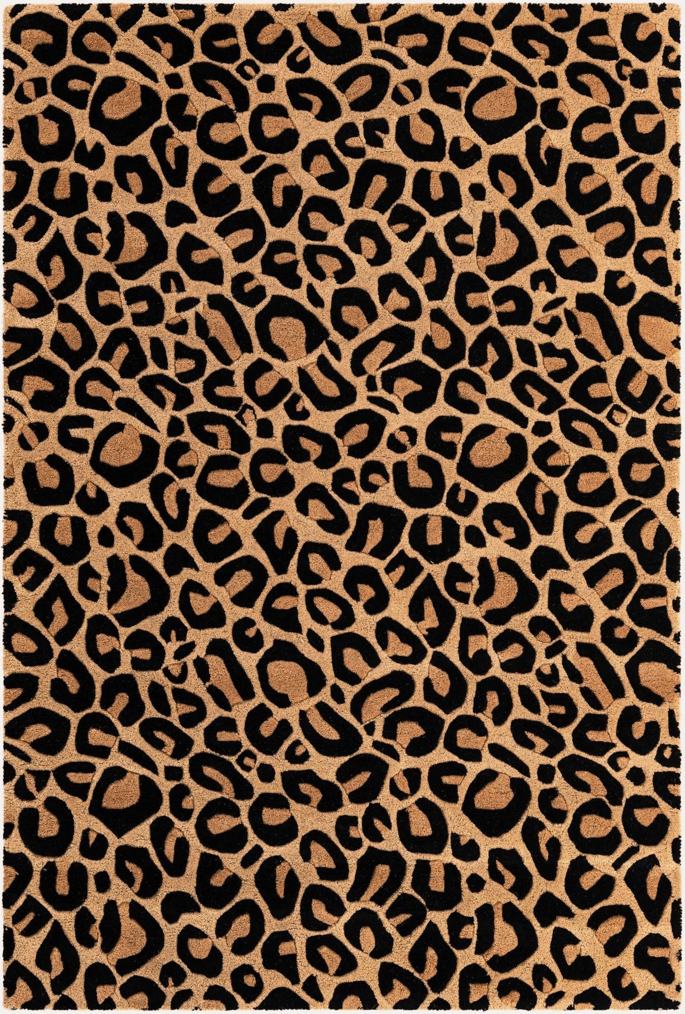  4' 1 x 6' 1 Hand Tufted Safari Wool Rug