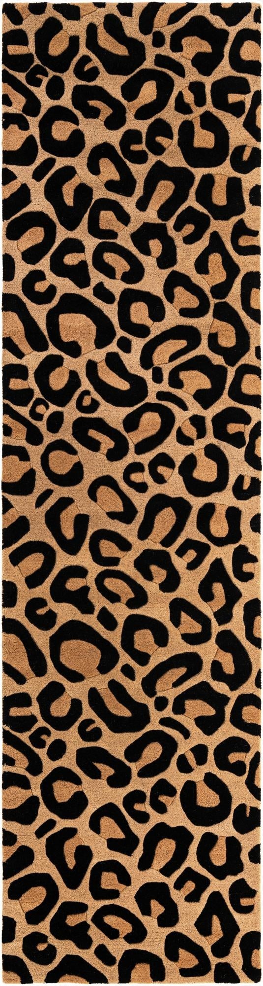  2' 7 x 10' Hand Tufted Safari Wool Runner Rug