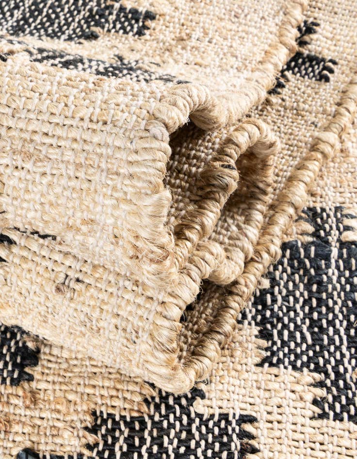 Detail image of  2' x 8'  Hand Woven Kala Handwoven Jute Runner Rug