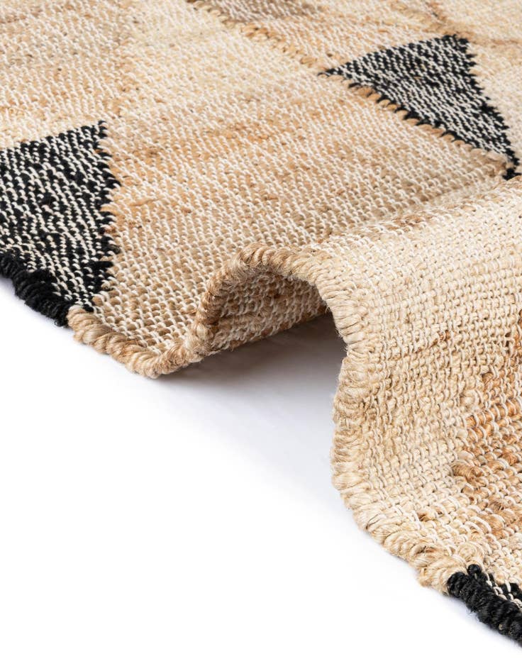 Detail image of  2' 7 x 12'  Hand Woven Kala Handwoven Jute Runner Rug