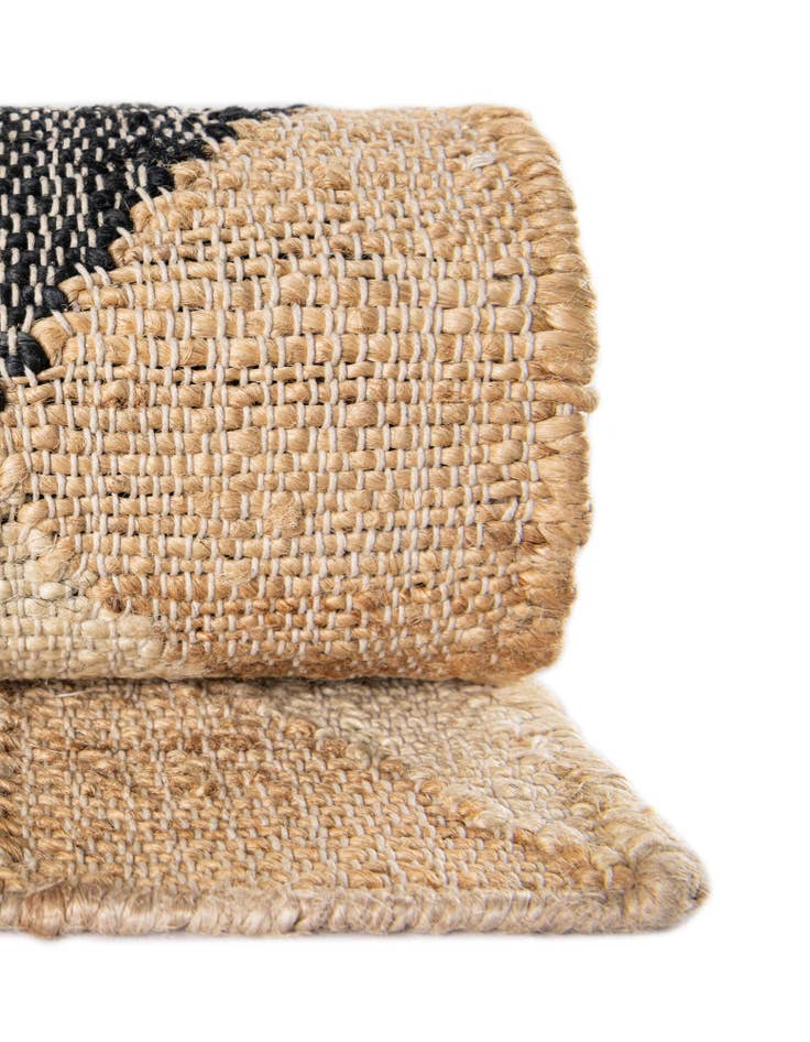 Detail image of  2' 7 x 12'  Hand Woven Kala Handwoven Jute Runner Rug