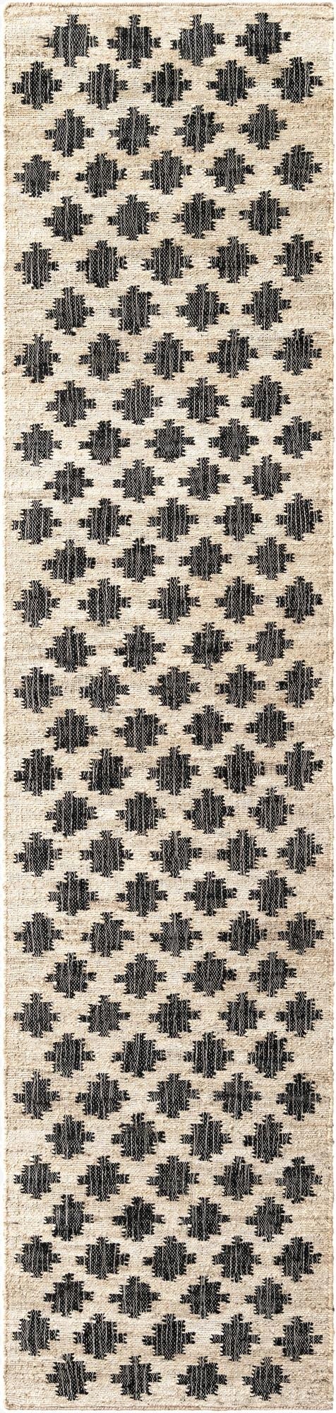 Primary image  2' 7 x 12'  Hand Woven Kala Handwoven Jute Runner Rug